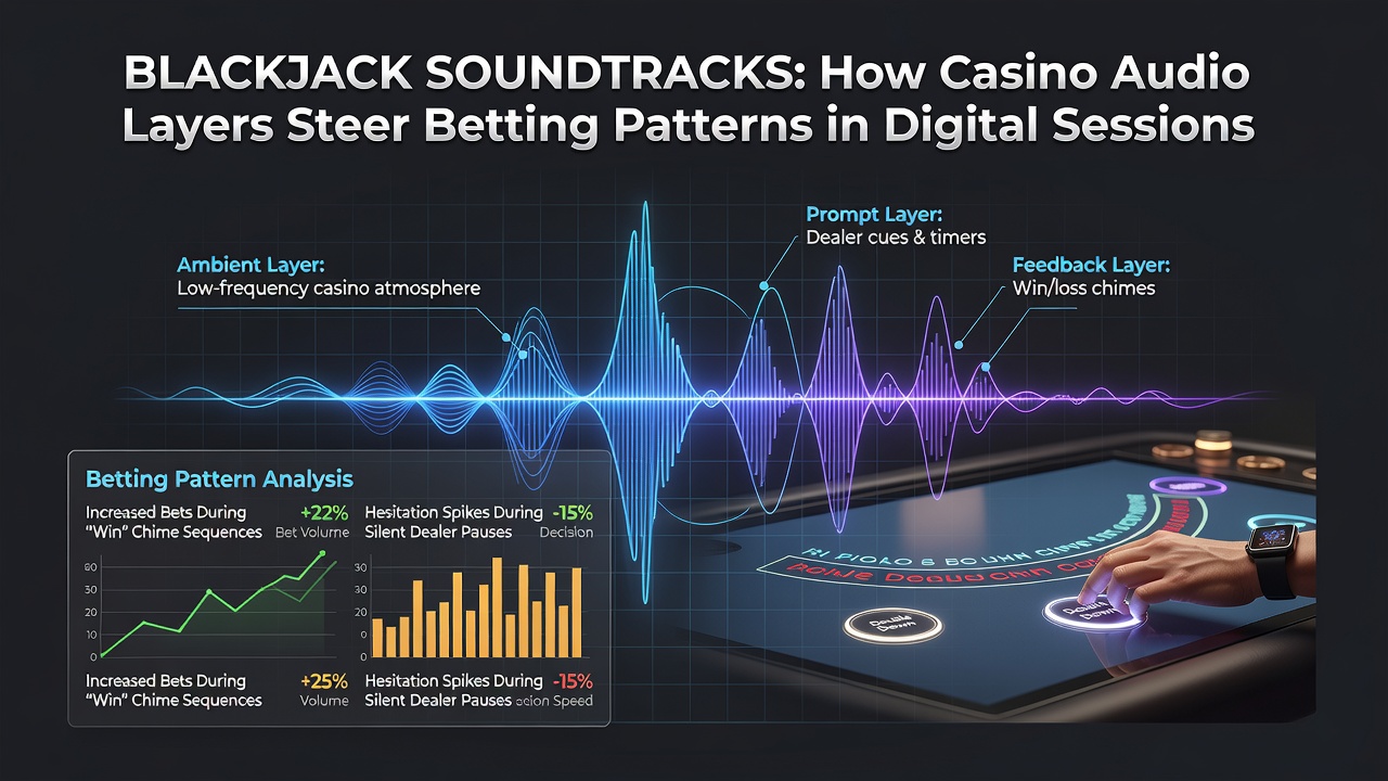 Analyse von Soundeffekten und deren Einfluss auf Wettentscheidungen in Blackjack-Sessions