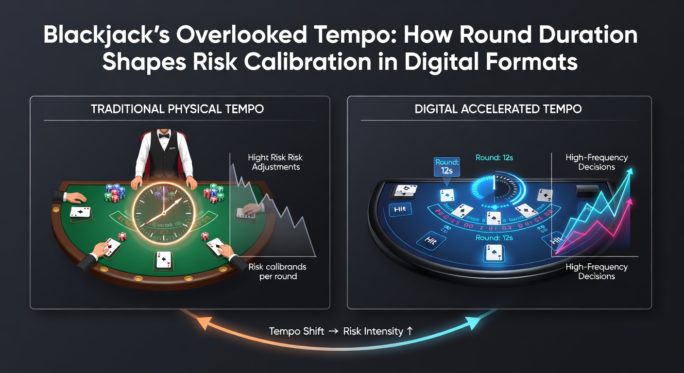 Analyse der Rundendauer und Risikokalibrierung an digitalen Blackjack-Tischen