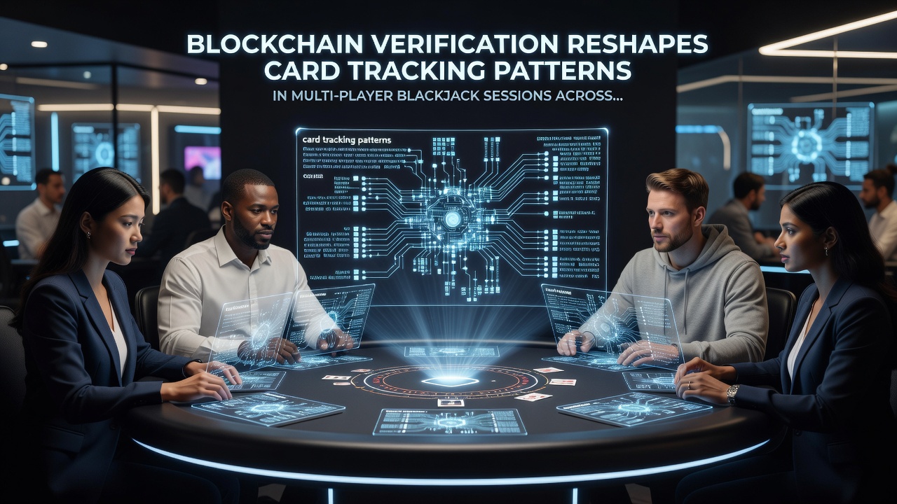 Multiplayer-Blackjack mit Blockchain-Tracking zeigt verifizierte Kartenmuster über Plattformen